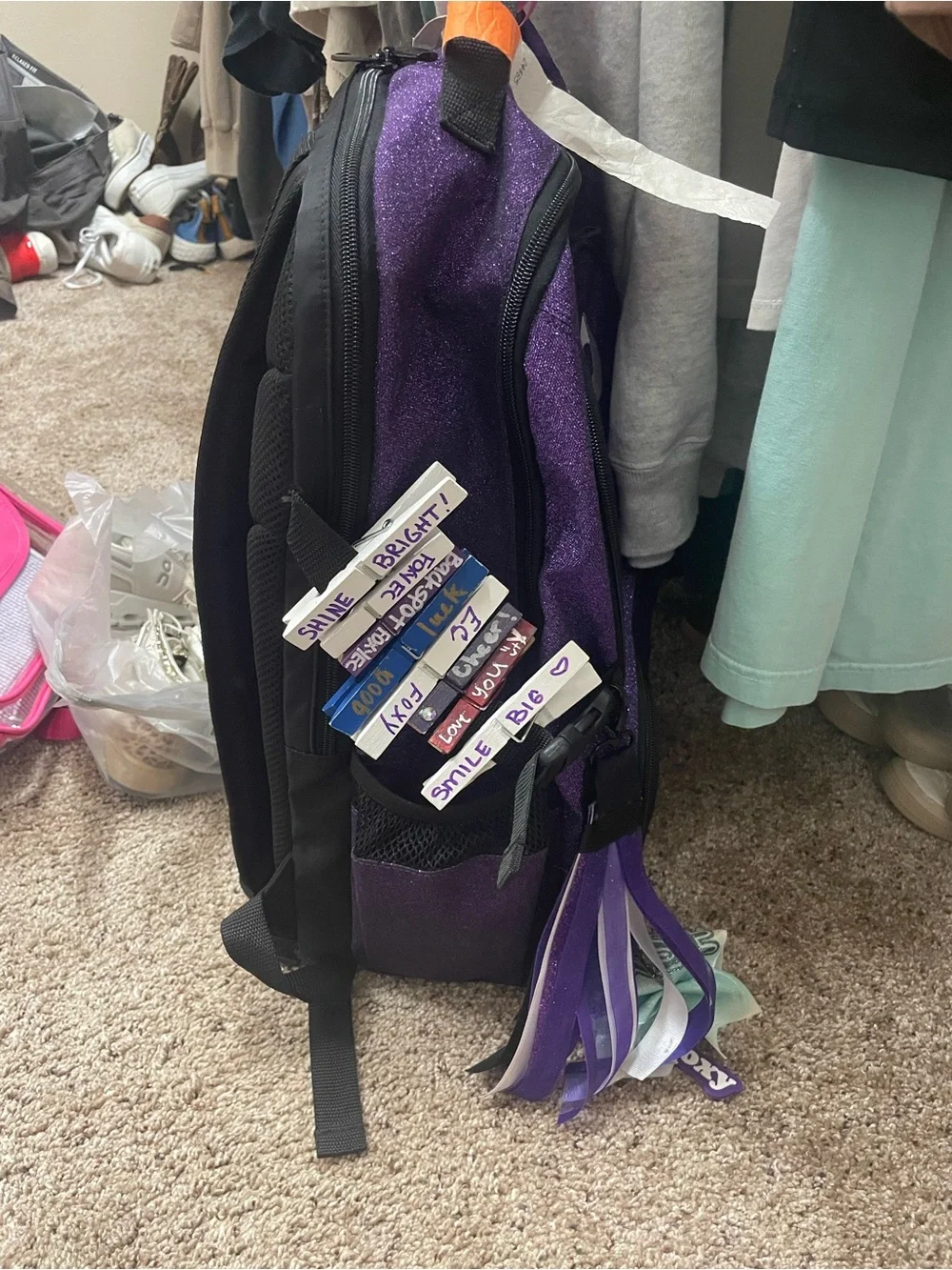 NFINITY COLOR SPARKLE CHEER BACKPACK